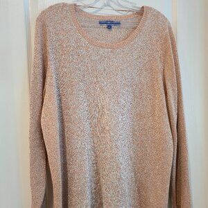 Apt. 9 Metallic Long Sleeve Sweater/Tunic